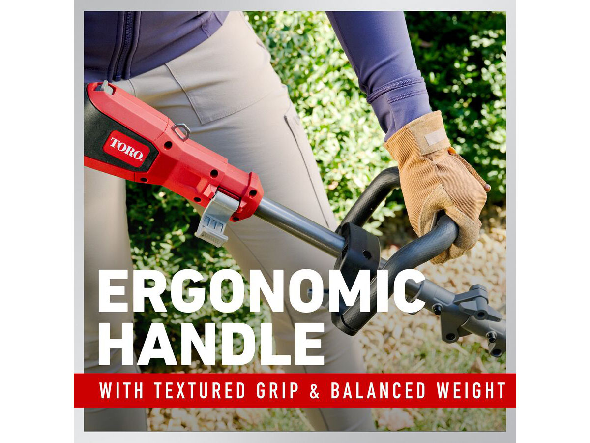 Toro 60V MAX 14 in. / 16 in. Telescoping Shaft String Trimmer - Tool Only in Gaylord, Michigan - Photo 9