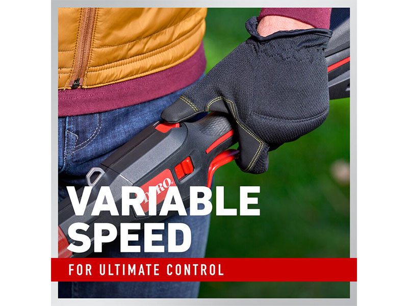 Toro 60V MAX 15 in. / 17 in. Telescoping Carbon Fiber Shaft String Trimmer w/ 2.5Ah Battery in Gaylord, Michigan - Photo 7