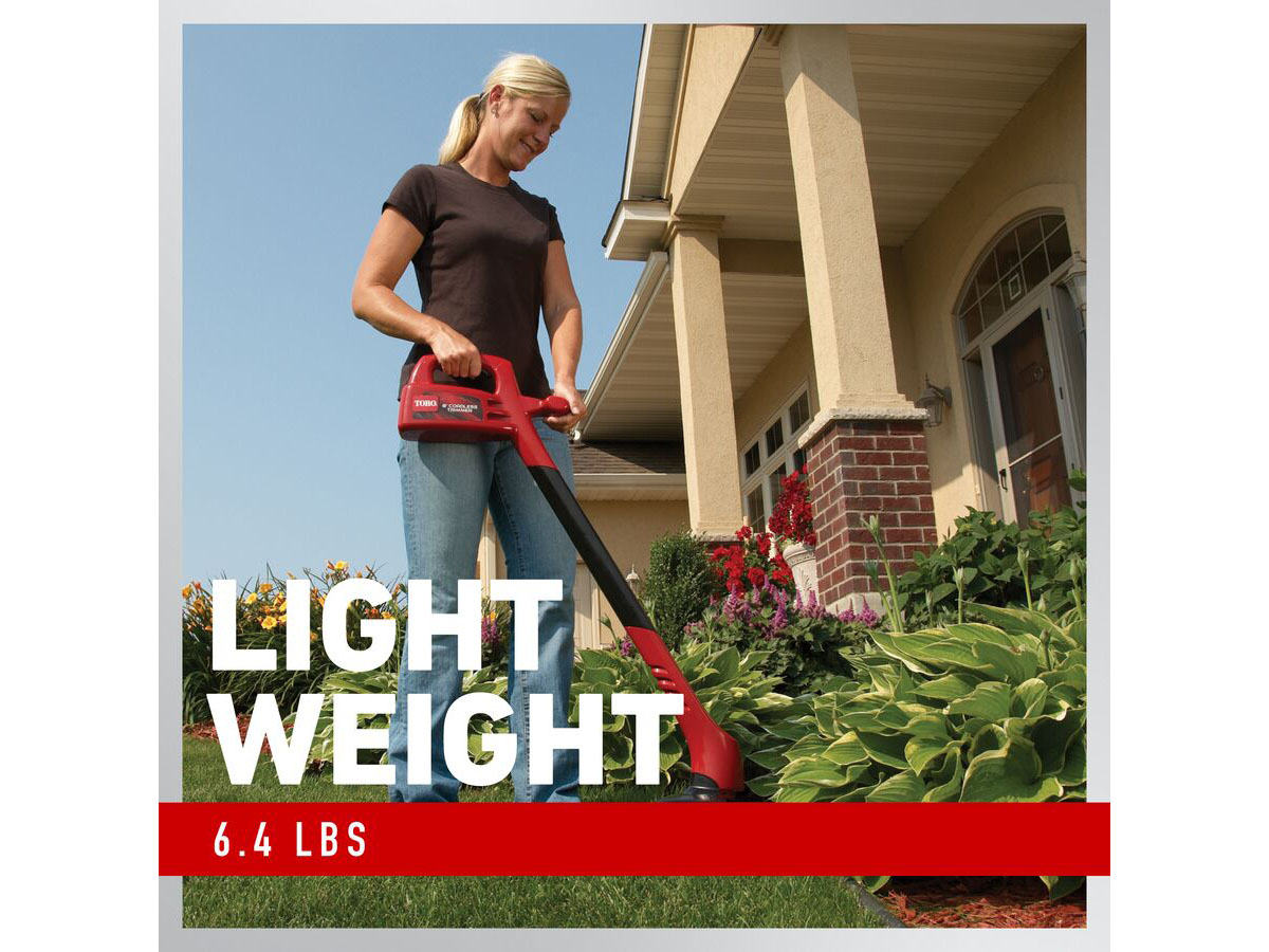 Toro 8 in. Cordless Trimmer in Gaylord, Michigan - Photo 5