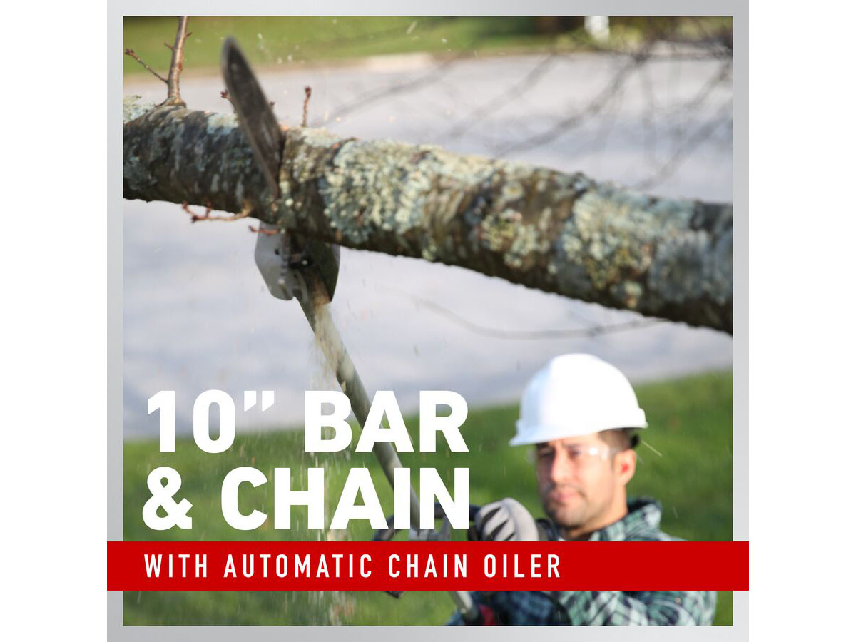 Toro 60V MAX 10 in. Pole Saw Attachment - Tool Only in Gaylord, Michigan - Photo 4