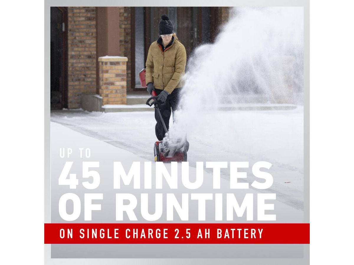 Toro 12 in. Power Shovel 60V 2.5Ah Battery & Charger in Mio, Michigan - Photo 8