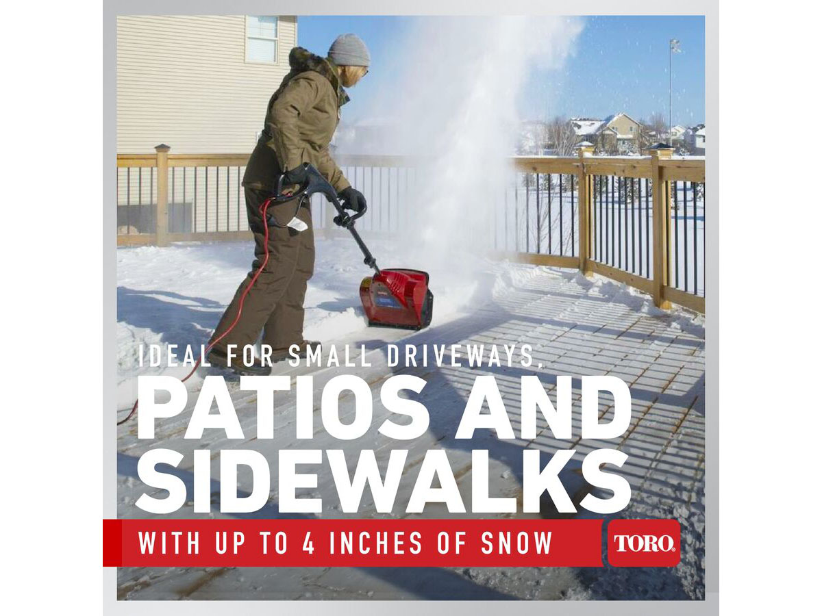 Toro 12 in. Power Shovel 7.5A Electric Snow Shovel in Mio, Michigan - Photo 7