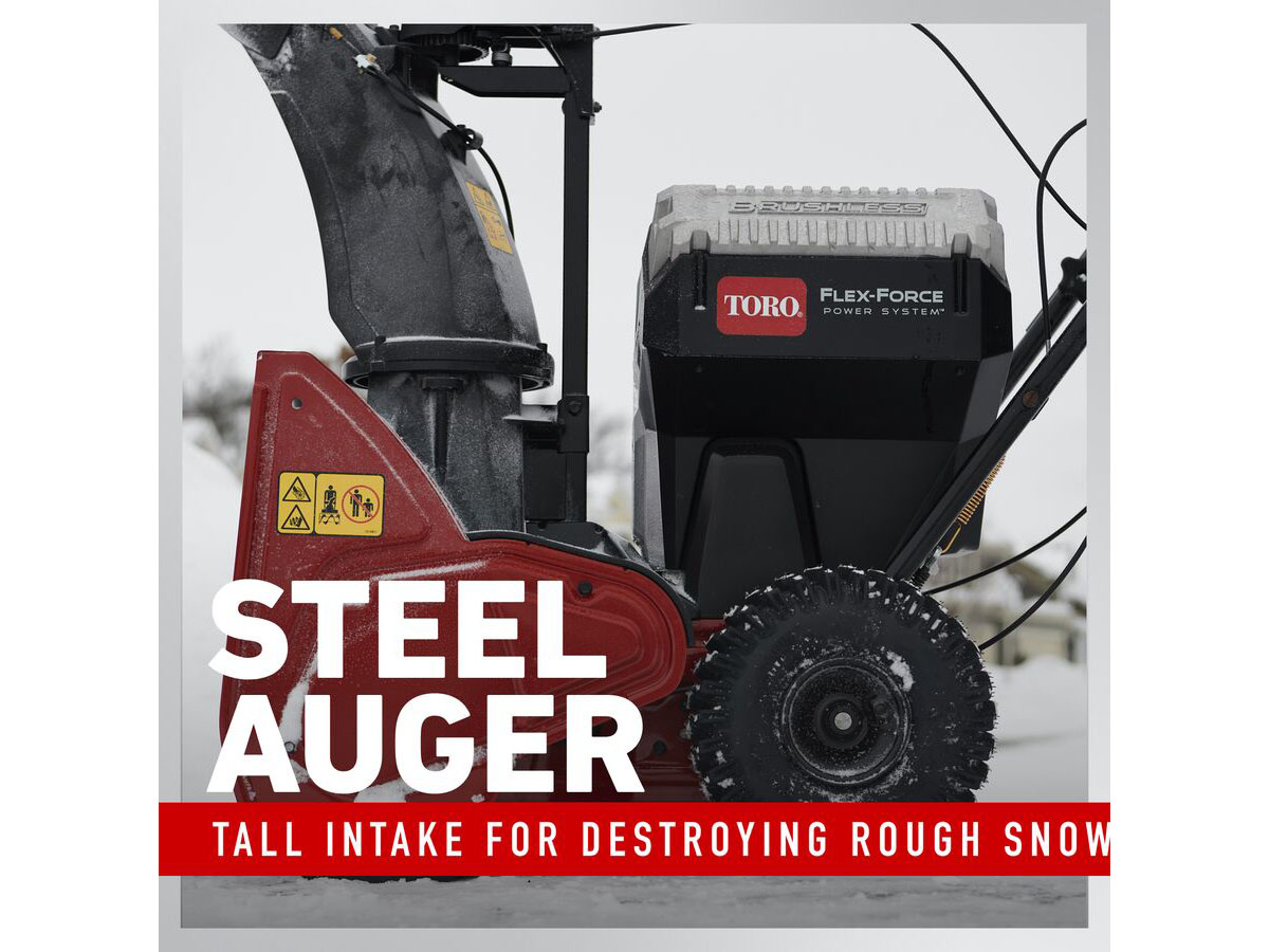 Toro 24 in. SnowMaster 60V w/ (1) 10Ah & (1) 5Ah Battery & Charger in Mio, Michigan - Photo 7