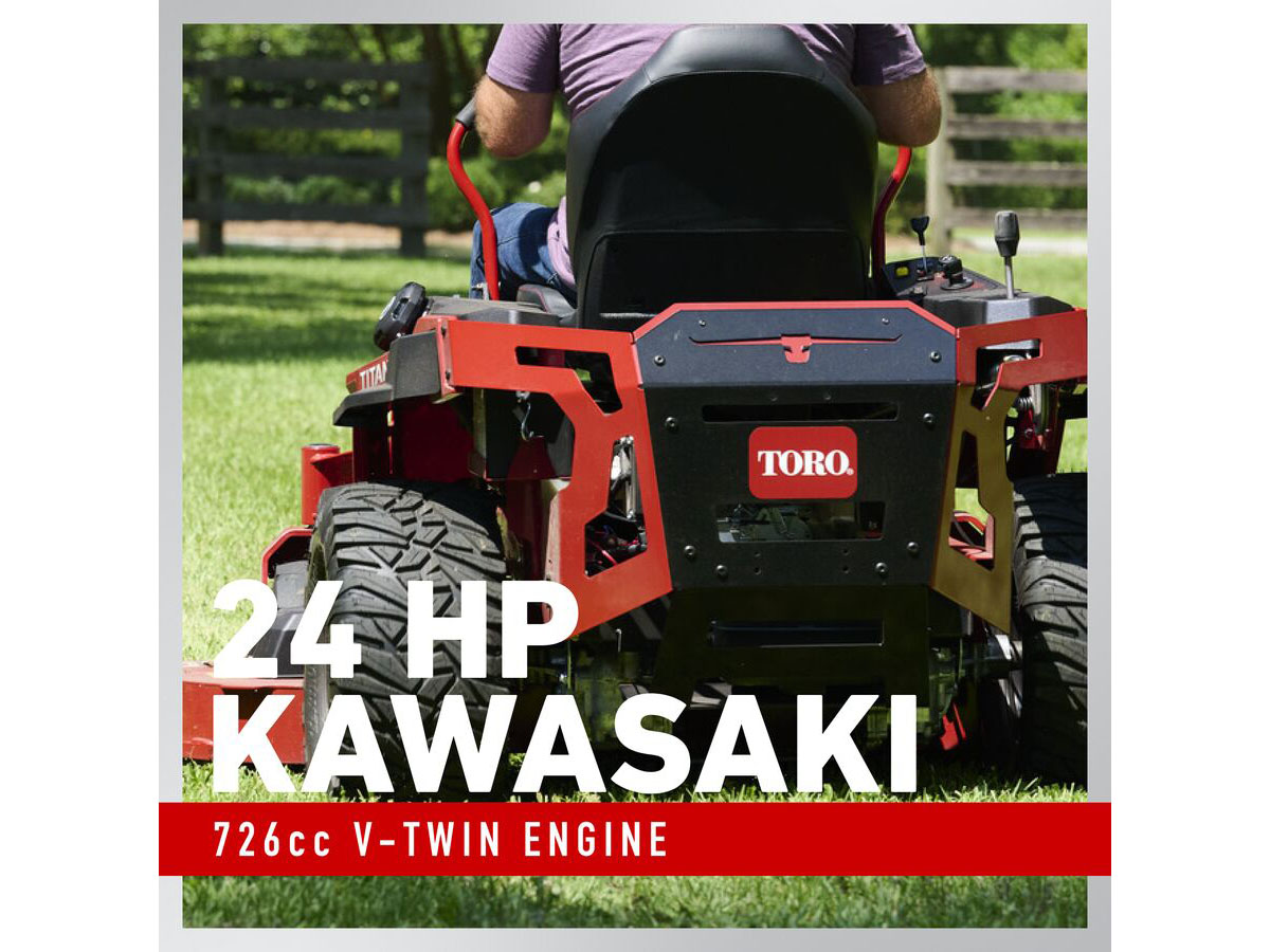 2025 Toro TITAN 60 in. Kawasaki FR730 24 hp in Pine Bluff, Arkansas - Photo 4