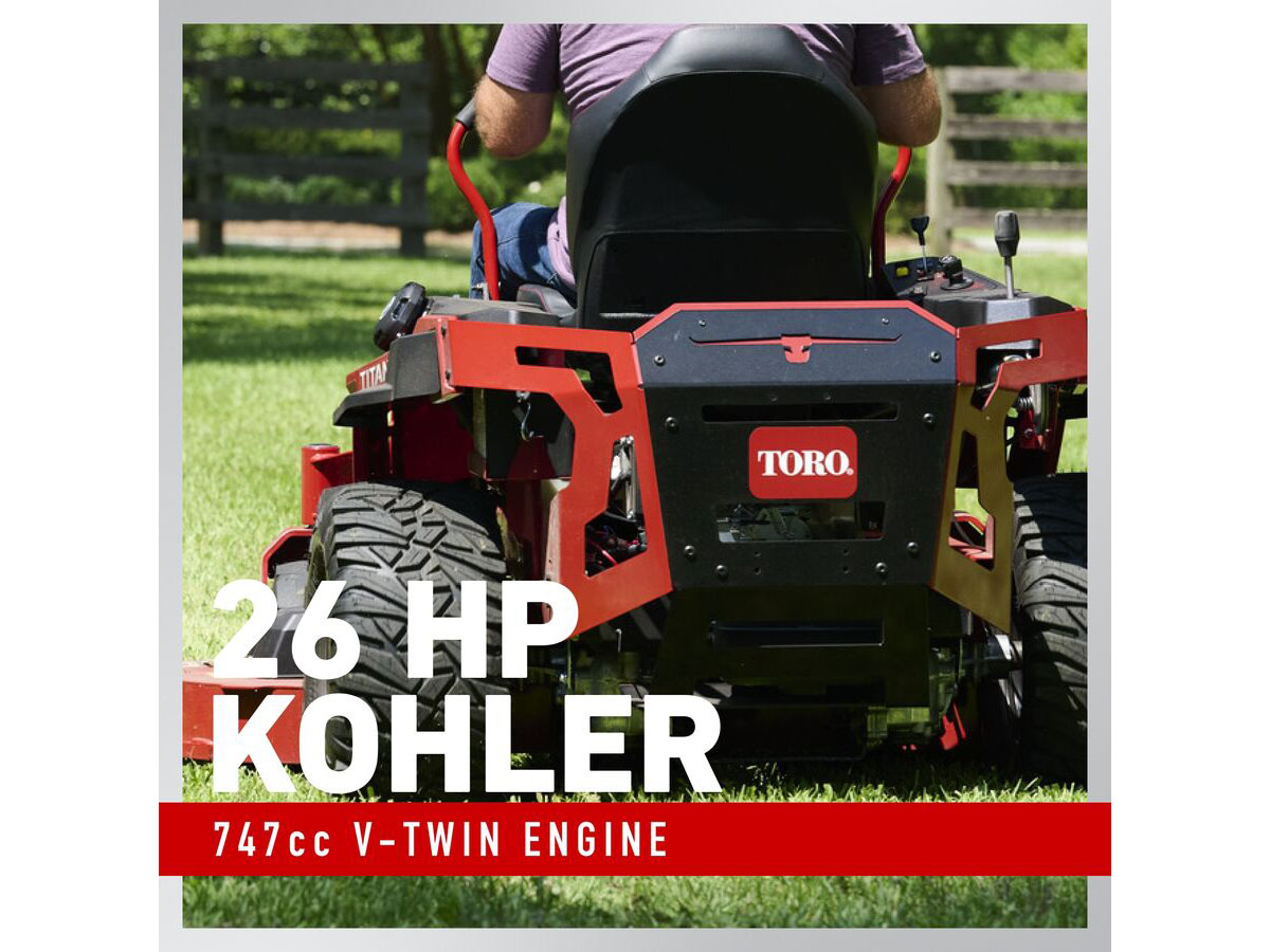 2025 Toro TITAN 60 in. Kohler KT745 26 hp MyRIDE in Pine Bluff, Arkansas - Photo 4