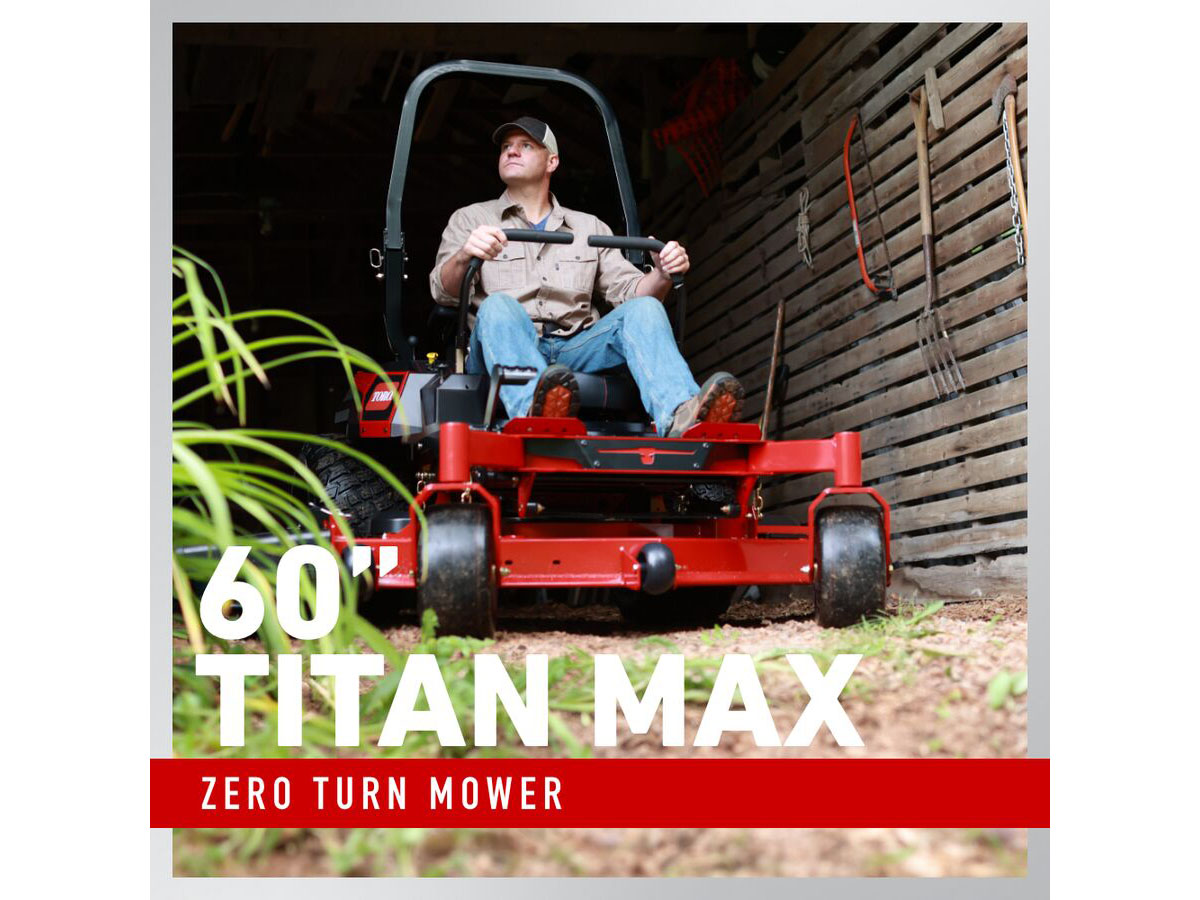 2025 Toro TITAN MAX 60 in. Kohler 26 hp (76601) in Pine Bluff, Arkansas - Photo 5