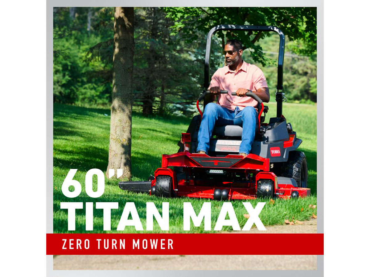 2025 Toro TITAN MAX 60 in. Kohler 26 hp (76606) in Pine Bluff, Arkansas - Photo 3
