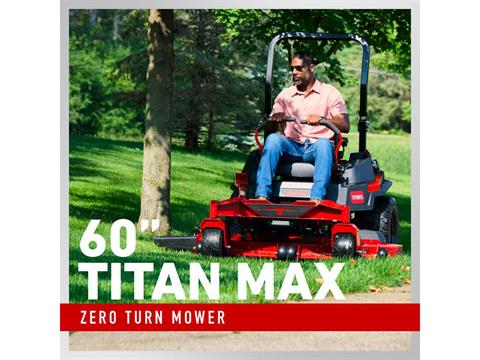 2025 Toro TITAN MAX 60 in. Kohler 26 hp (76606) in Pine Bluff, Arkansas - Photo 3