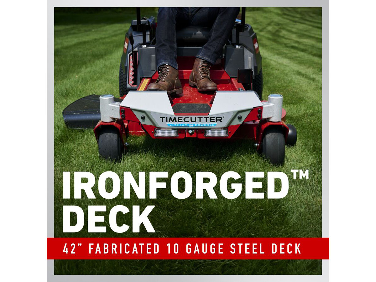 2026 Toro TimeCutter 42 in. 60V MAX - (4) 10.0Ah Batteries Included in Gaylord, Michigan - Photo 5