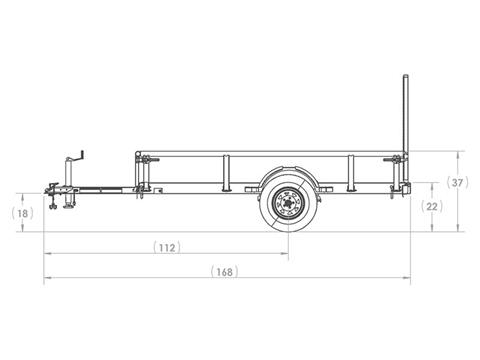 2022 Tracker Off Road 6 x 10 ft. Trailstar in Topeka, Kansas - Photo 2