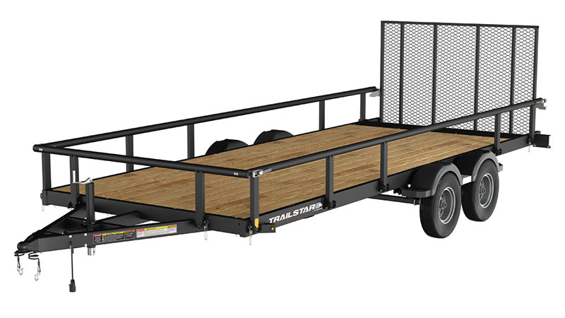 2025 Tracker Off Road Utility Trailers 7 ft. Wide - 18 ft. Long in Topeka, Kansas