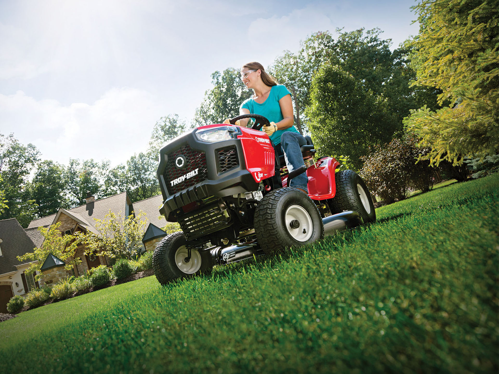 HOT Pony 42 Troy Bilt Mower Deck New 2025 TROY-Bilt Pony 42