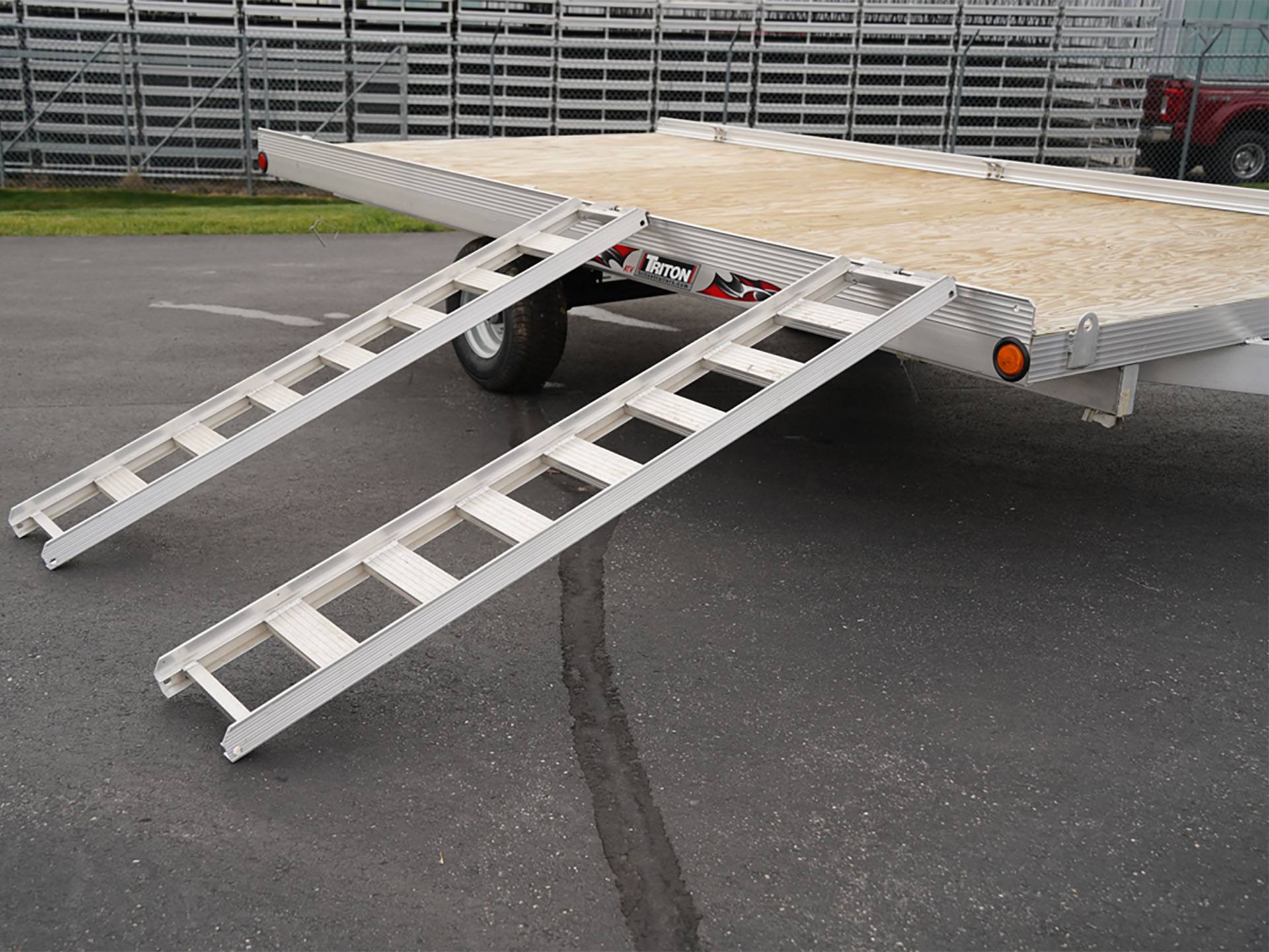 2024 Triton Trailers ATV Series Twin Ramps Tandem Axle Trailers 152 in. in Calmar, Iowa - Photo 2