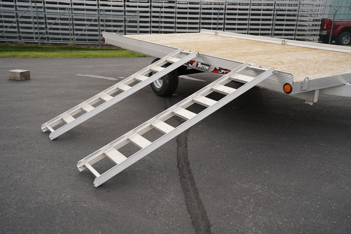 2026 Triton Trailers ATV Series Torsion Trailers 168 in. Long (2 TR) - ATV1490-2TR - Frame Assembly Only in Calmar, Iowa - Photo 7