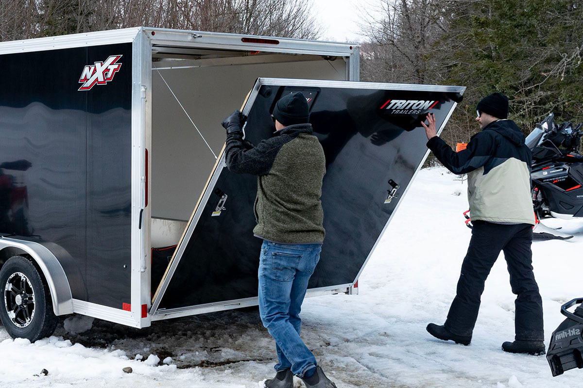 2026 Triton Trailers NXT Series Trailers 7 ft. Wide - 16 ft. Long Silver Mod (Barn) in Calmar, Iowa - Photo 2