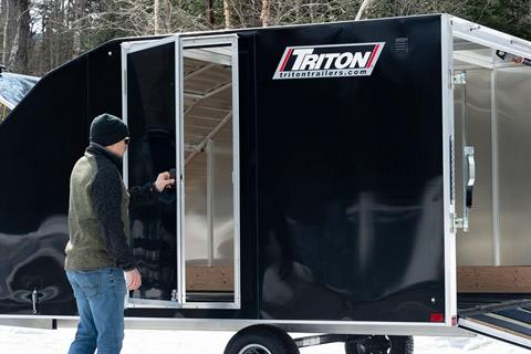 2026 Triton Trailers TC Series Trailers 7 ft. Wide - 16 ft. Long Silver Mod in Calmar, Iowa - Photo 3