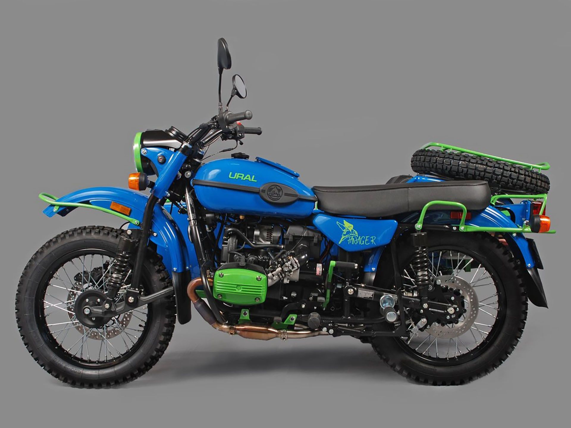 New 2025 Ural Motorcycles Gear Up Green Tanager International