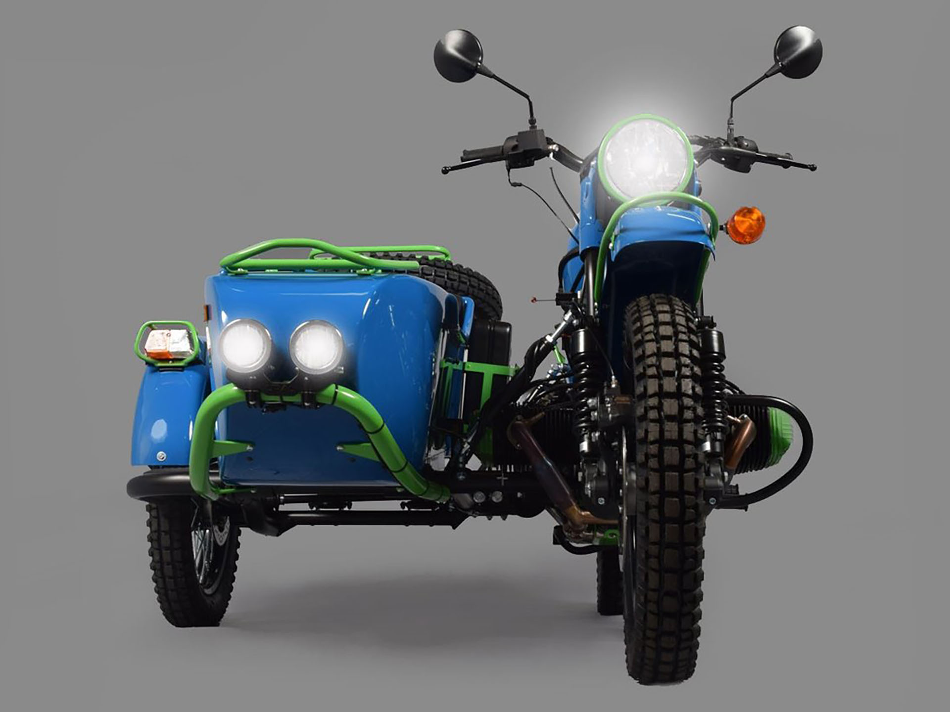 New 2025 Ural Motorcycles Gear Up Green Tanager International