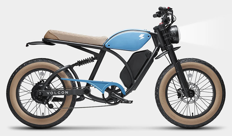 New 2024 Volcon ePowersports Brat Blue | Electric Bicycles in