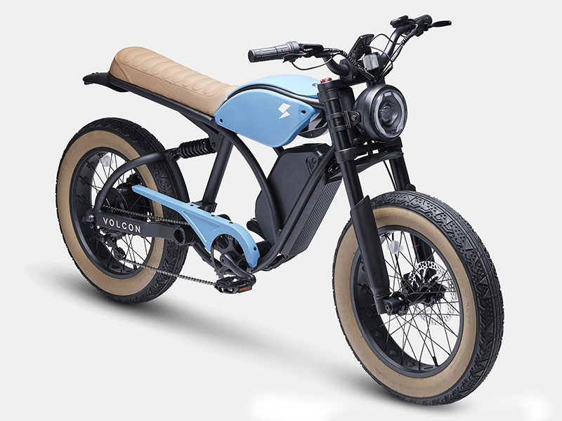 New 2025 Volcon ePowersports Brat Blue | Electric Bicycles in