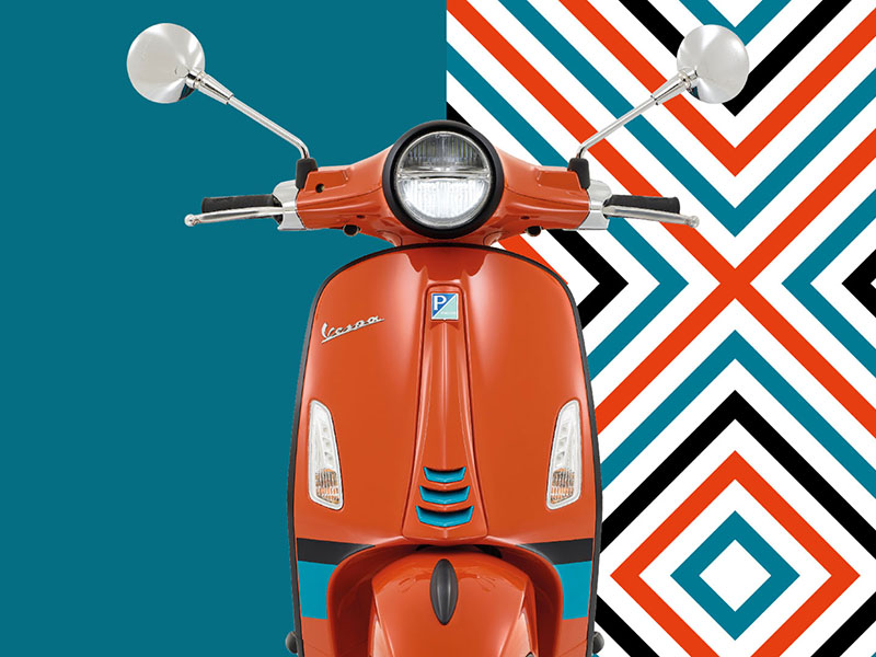 New 2023 Vespa Primavera 150 Color Vibe Scooters in White