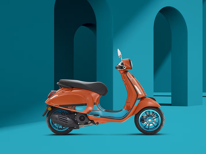 New 2023 Vespa Primavera 150 Color Vibe Scooters in Fort