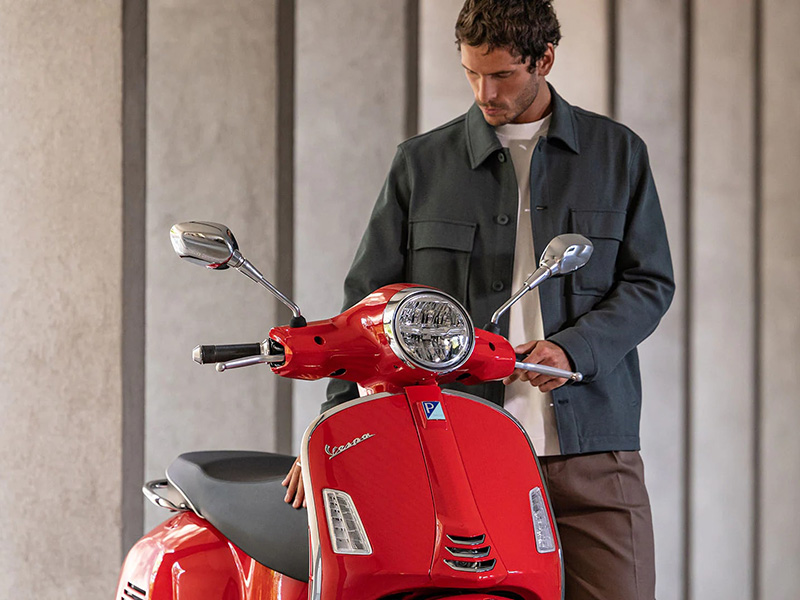 New 2024 Vespa GTS Super 300 | Scooters in Plano TX | 201587 Rosso