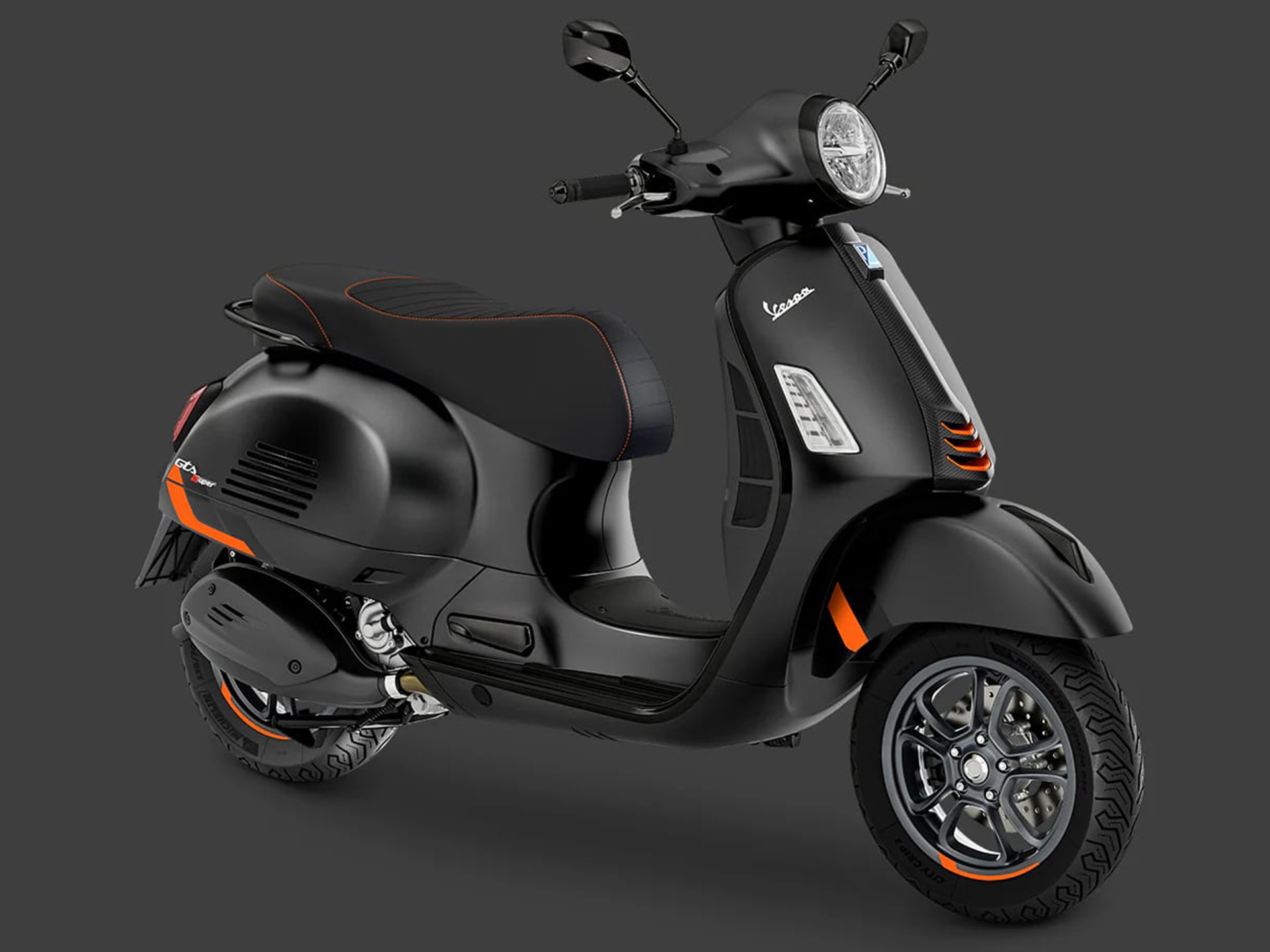 New 2025 Vespa GTS 310 SuperSport Nero Convinto Matt | Scooters in Lake  Park FL |, image size:1920x1440