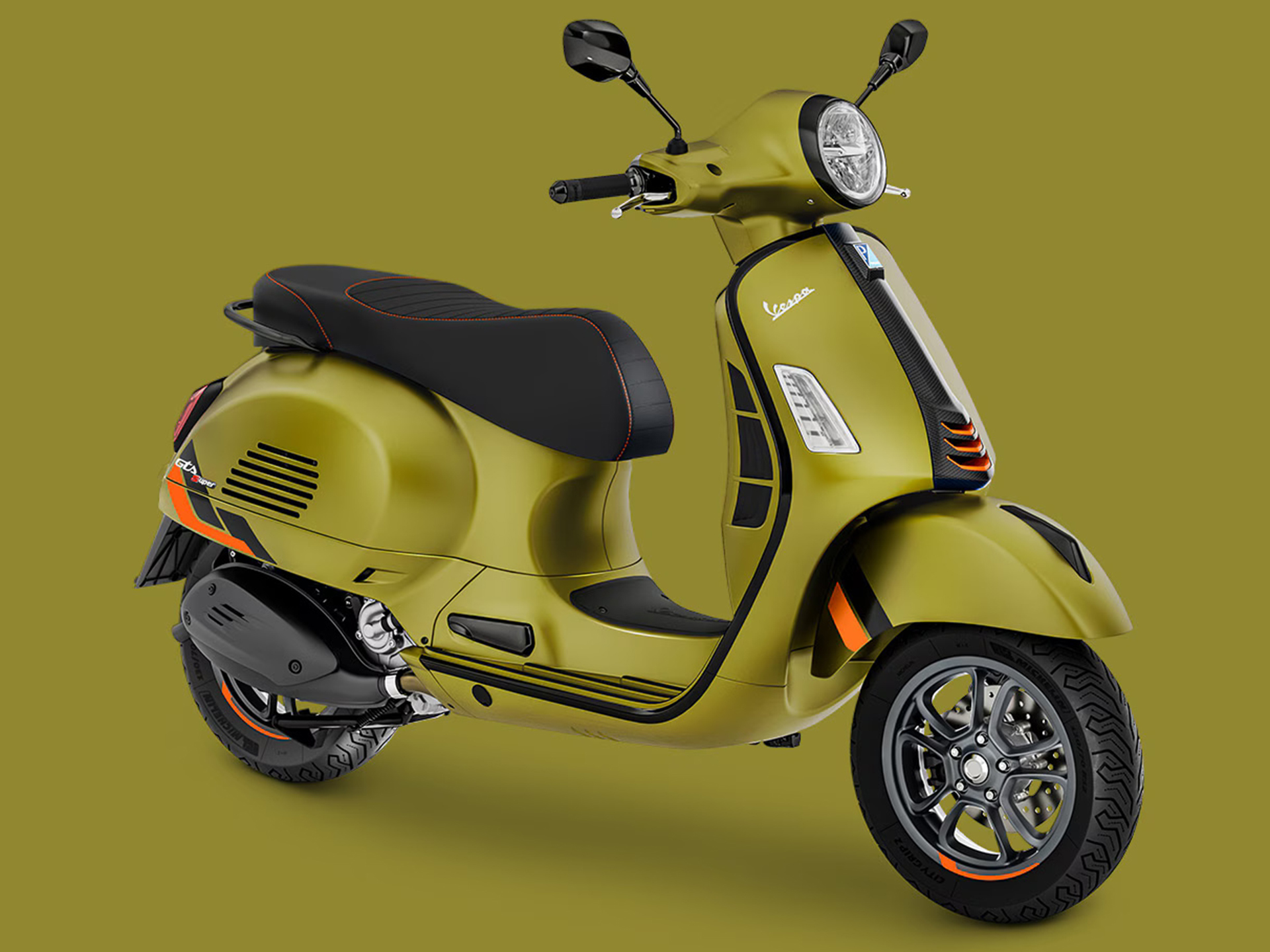 New 2025 Vespa GTS 310 SuperSport Verde Ambizioso Matt Scooters
