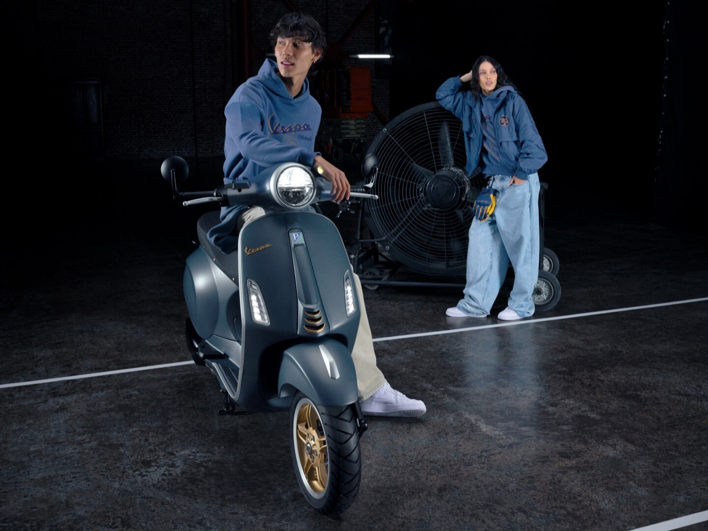 New 2025 Vespa Primavera 150 Officina 8 Blu Officina 8