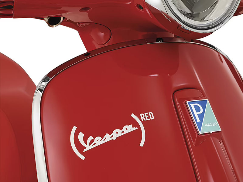 New 2025 Vespa Primavera 150 Red | Scooters in Marietta GA