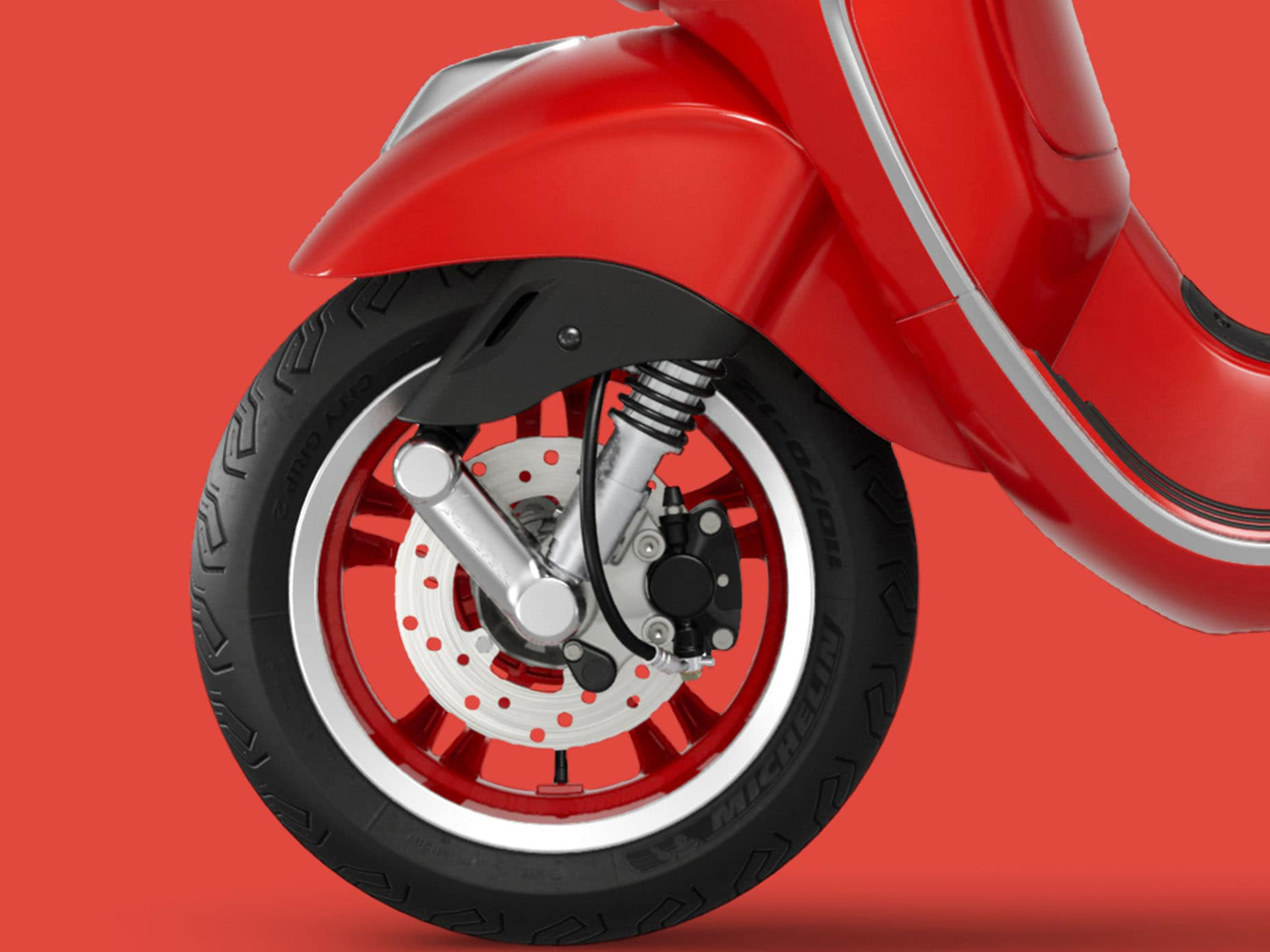 2025 Vespa Primavera 50 Red in Fort Myers, Florida - Photo 9