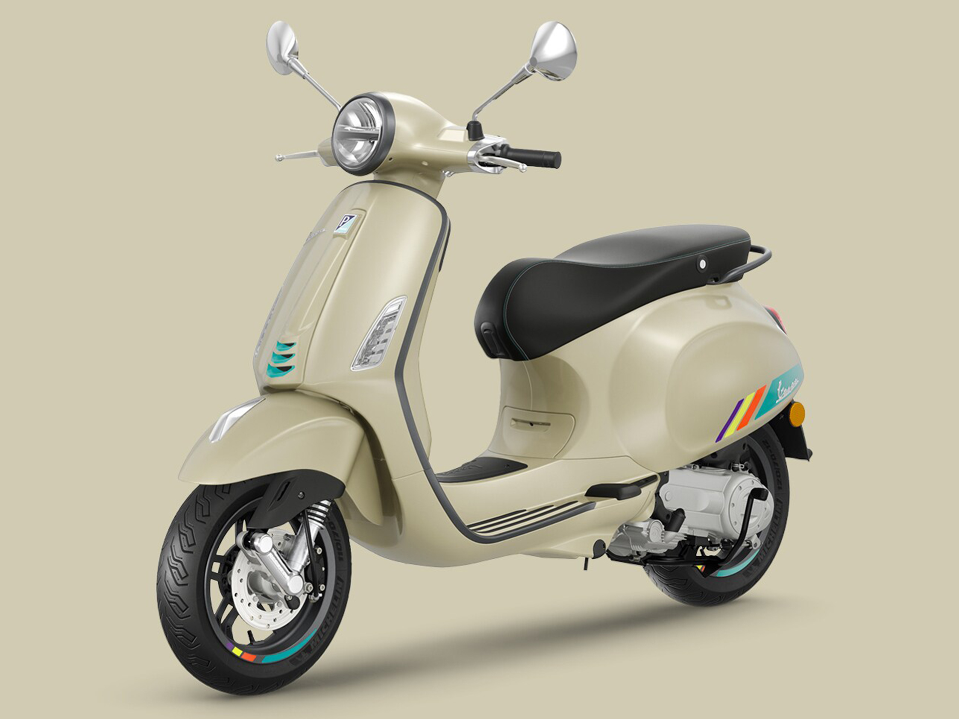 New 2025 Vespa Primavera 50 S Scooters in Greensboro, NC Stock