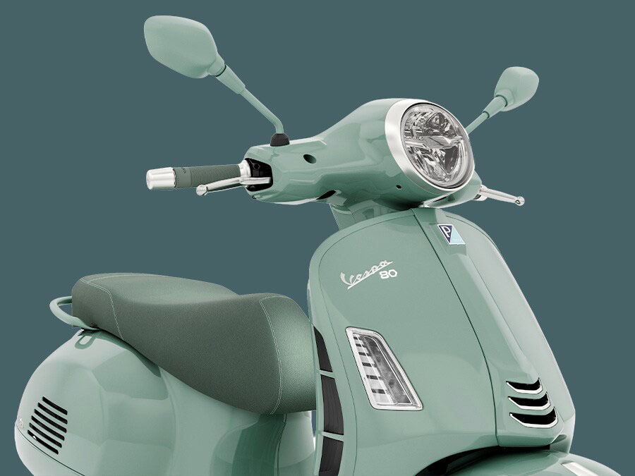 New 2026 Vespa GTS 310 80th | Scooters in Forest Lake MN | Verde 80th