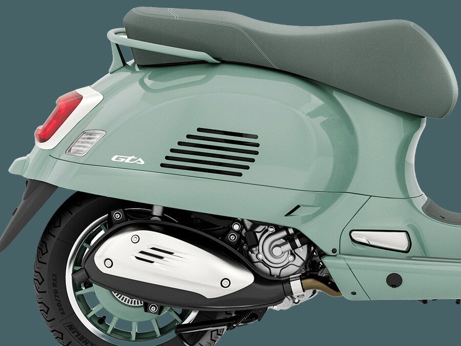 New 2026 Vespa GTS 310 80th | Scooters in Forest Lake MN | Verde 80th