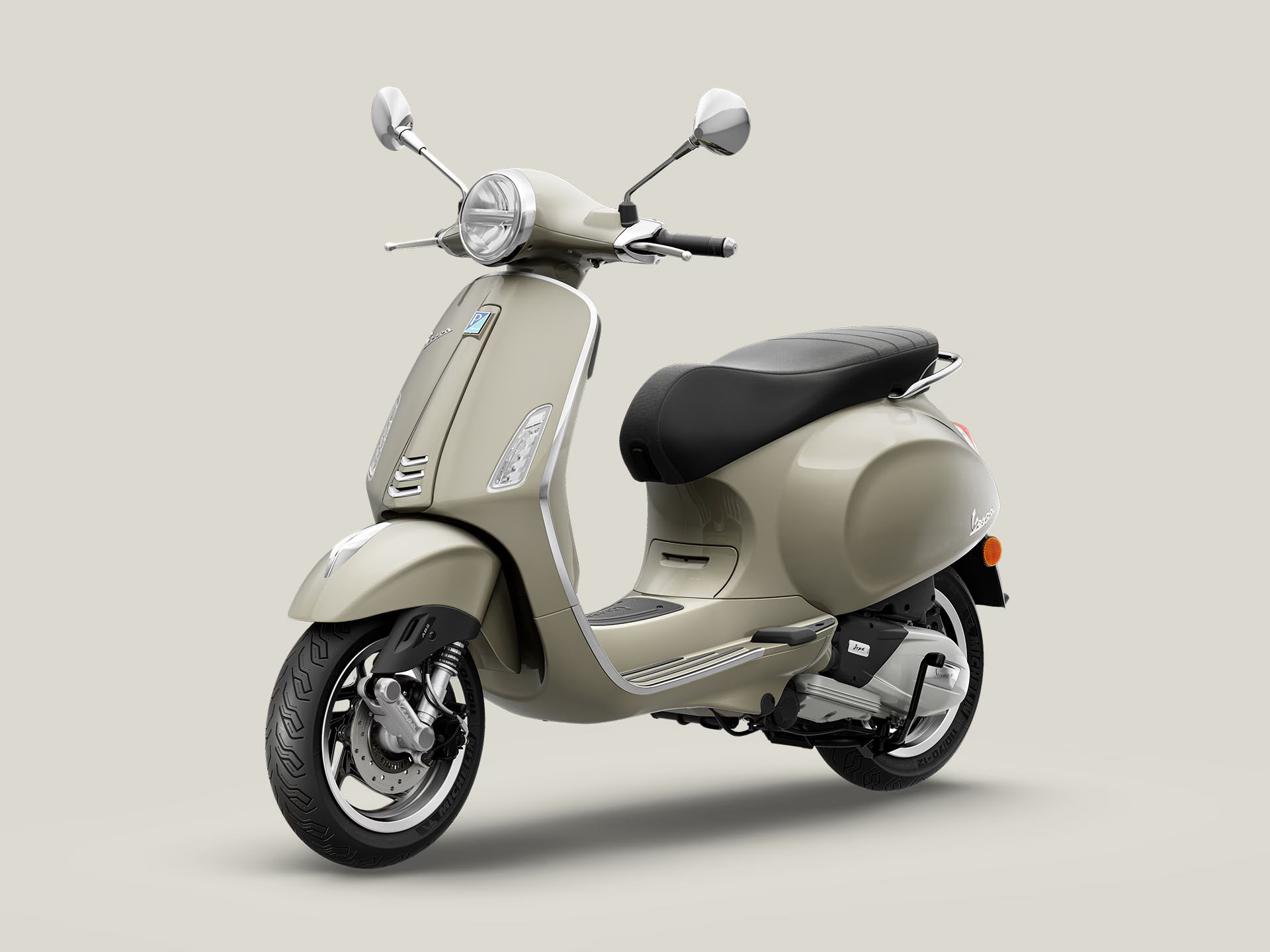 New 2026 Vespa Primavera 150 | Scooters in Forest Lake MN | Beige