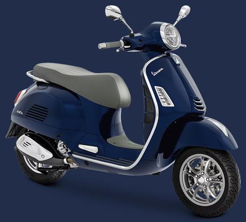 New 2027 Vespa GTS 310 | Scooters in Marietta GA | Blu Energico Glossy