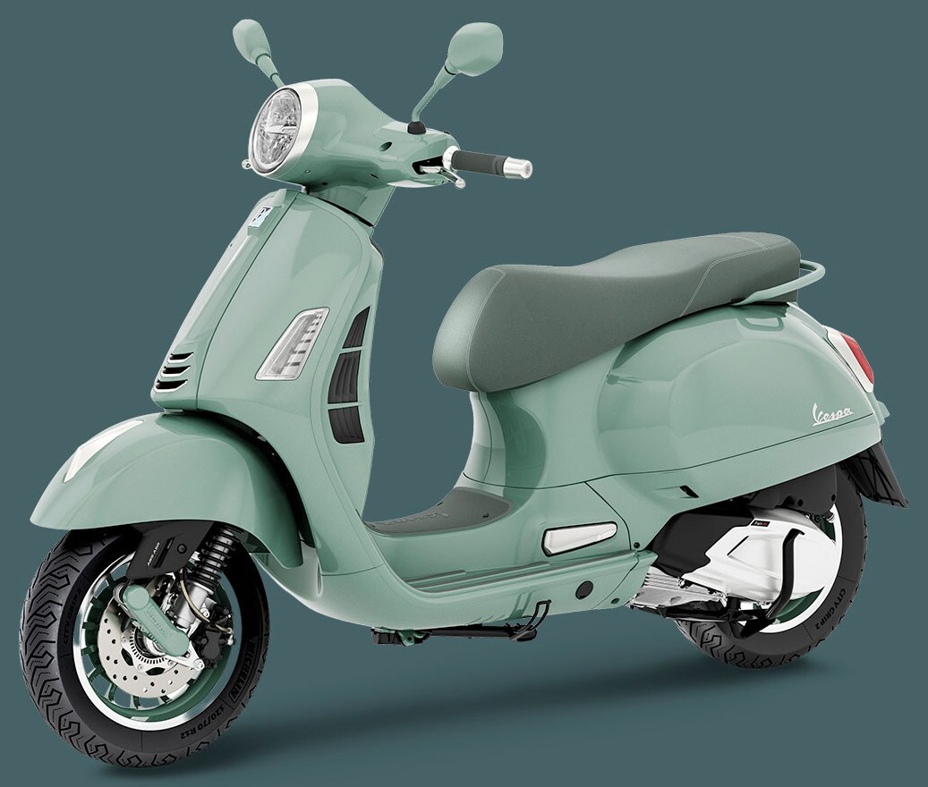 New 2027 Vespa GTS 310 80th | Scooters in Plano TX | Verde 80th