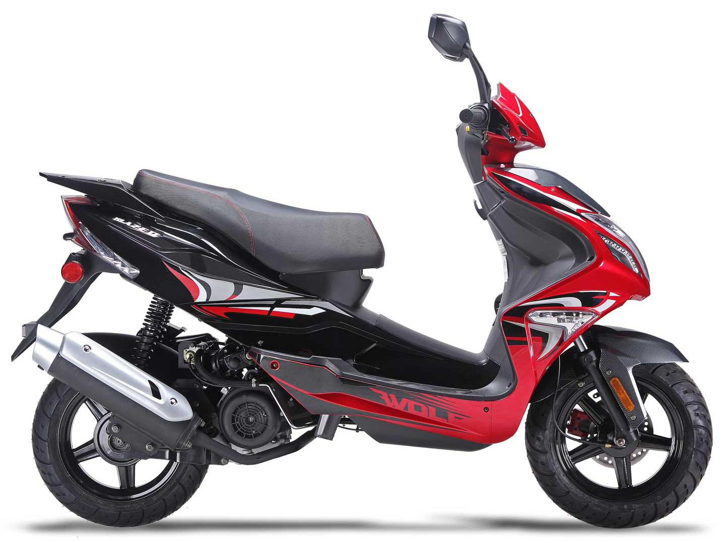 2025 Wolf Brand Scooters Wolf Blaze II in Pine Bluff, Arkansas - Photo 3