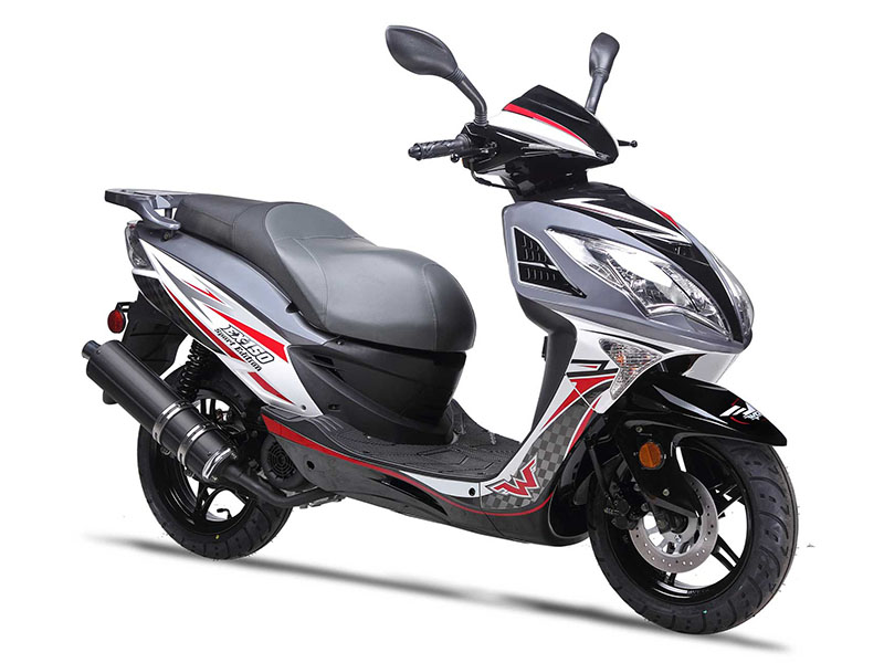 2025 Wolf Brand Scooters Wolf EX-150 in Pine Bluff, Arkansas - Photo 2