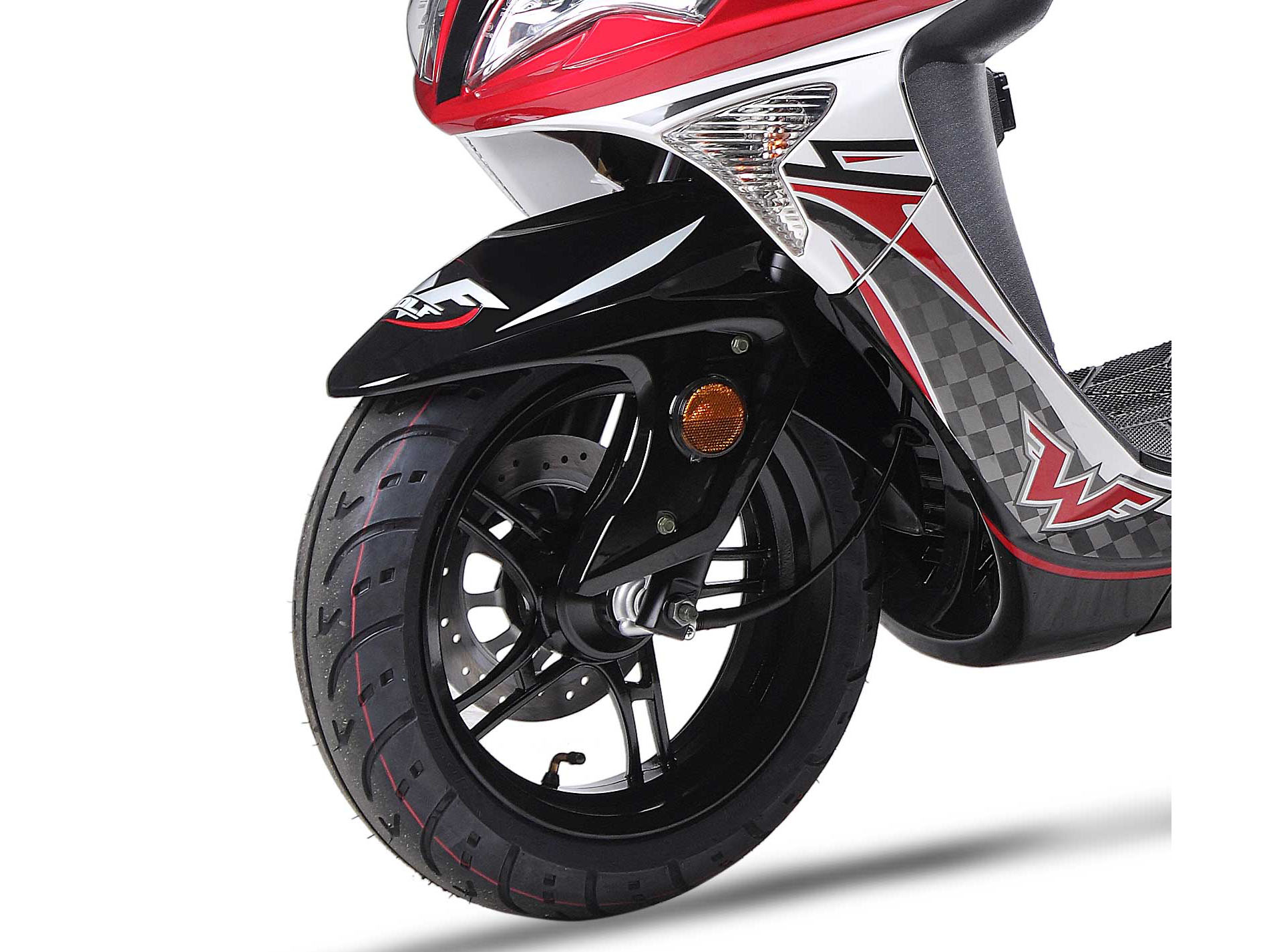 New 2025 Wolf Brand Scooters Wolf EX-150 Red | Scooters in