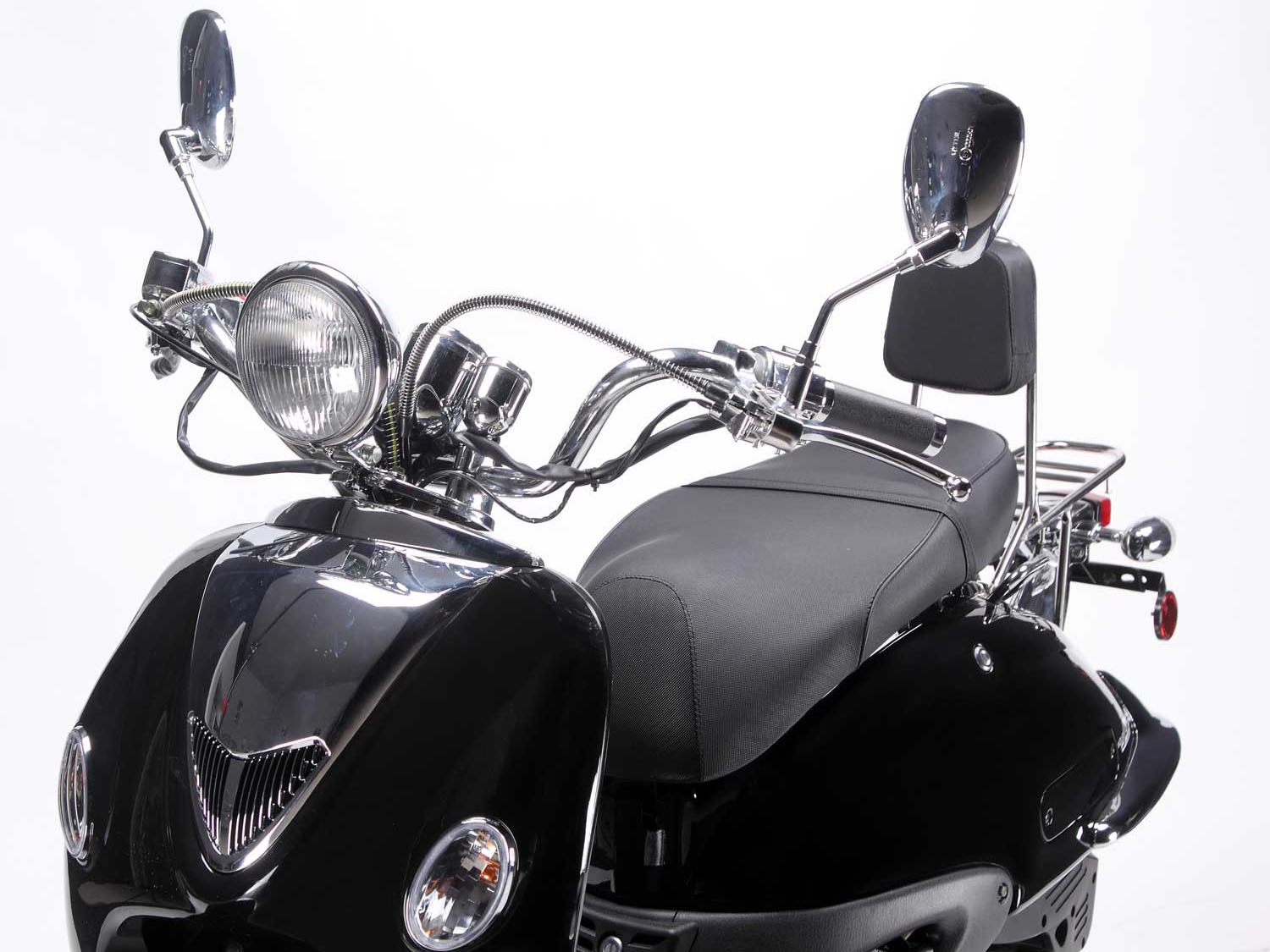 New 2025 Wolf Brand Scooters Wolf Jet II Black | Scooters in