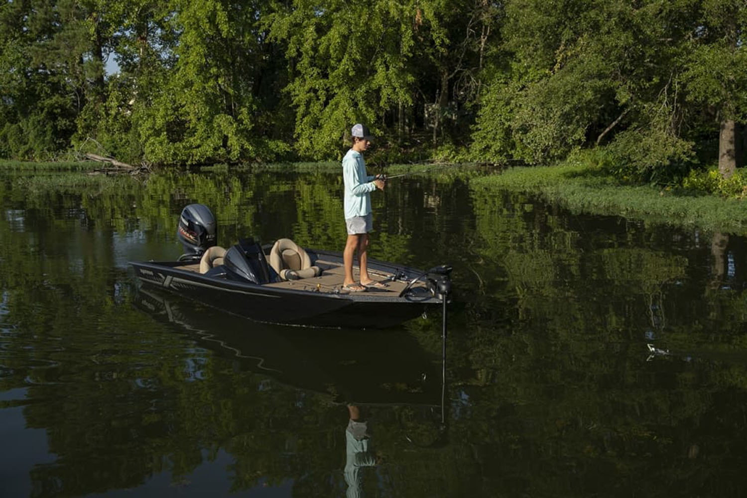 bauhutte bhc-1200 ① Bass Hunter 120 Small Bass Fishing Boat (10 ft x 54 in) – Outdoors