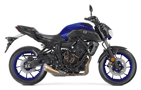 Used 2018 Yamaha MT 07 Motorcycles in Indianapolis IN YAM001939 Team Yamaha Blue