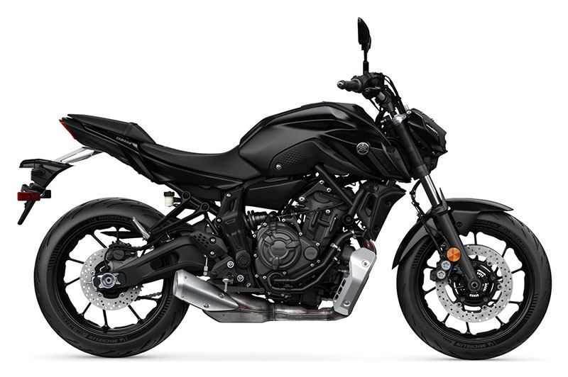 Used 2022 Yamaha MT 07 Burleson TX Specs Price Photos Matte Raven Black UYAM3949