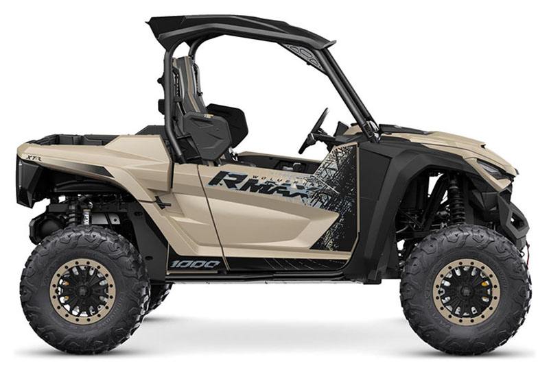 New 2023 Yamaha Wolverine RMAX2 1000 XT R Utility Vehicles in Lewiston ME Desert Tan Tactical Black