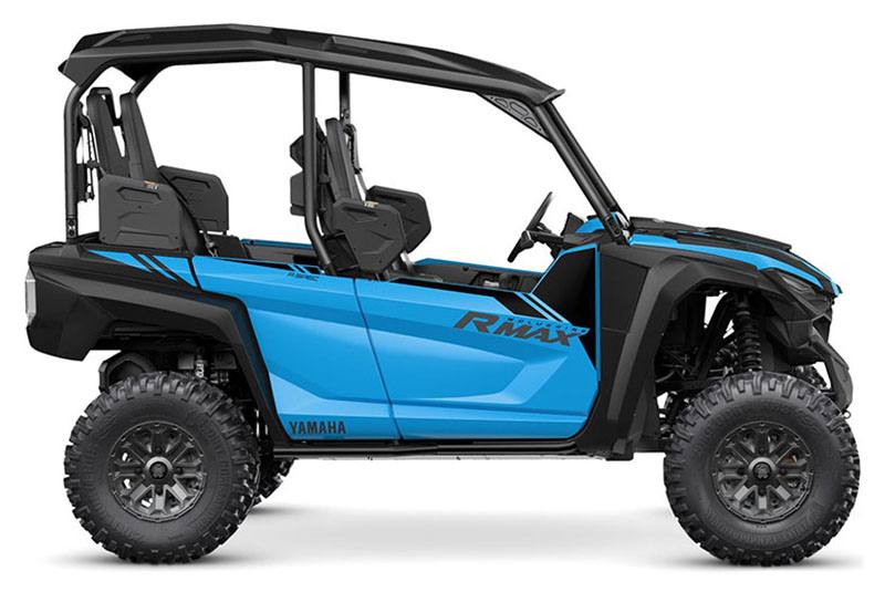 New 2023 Yamaha Wolverine RMAX4 1000 R Spec Pine Bluff AR Specs Price Photos Cyan Yamaha Black YUA2656