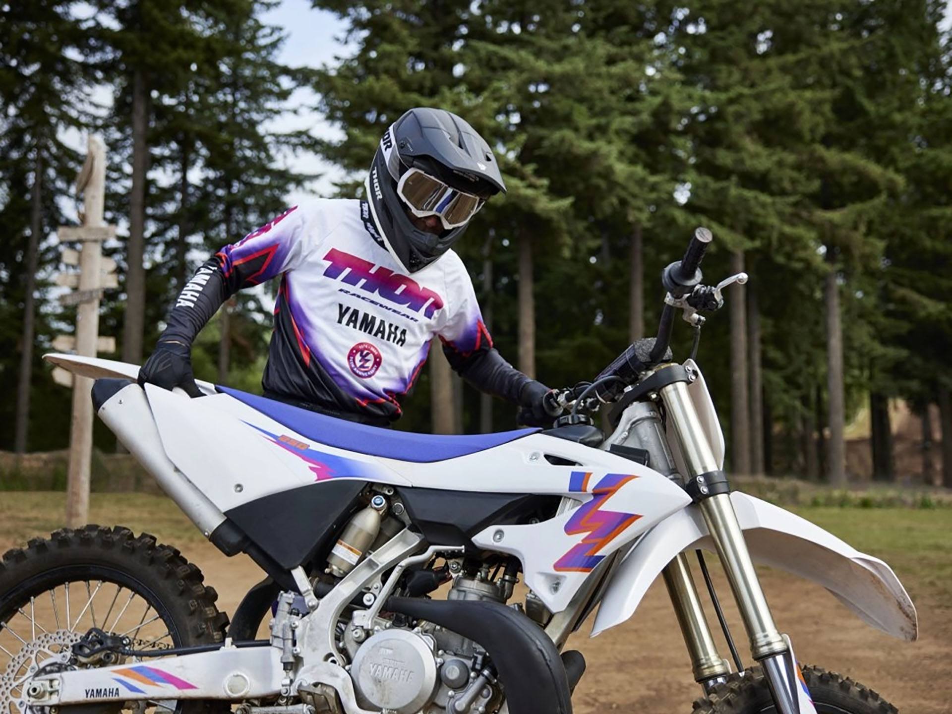 New 2024 Yamaha YZ250 50th Anniversary Edition Anniversary White Motorcycles in Issaquah WA