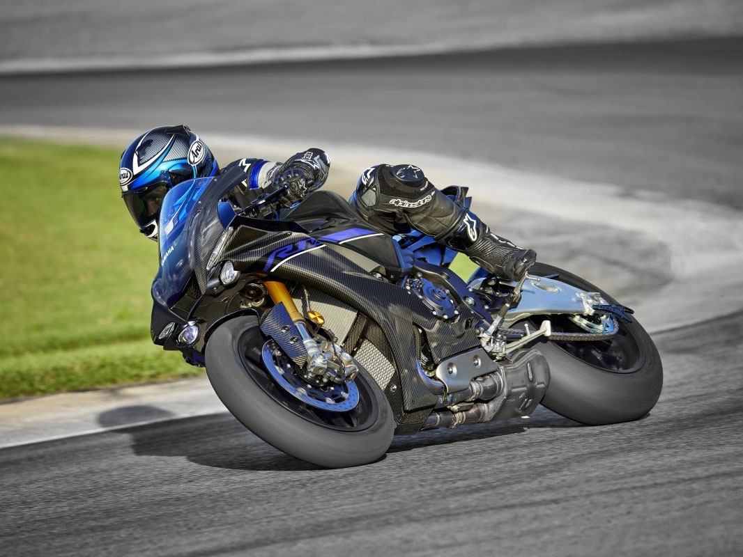 2024 Carbon Fiber Yamaha YZF-R1M Motorcycle