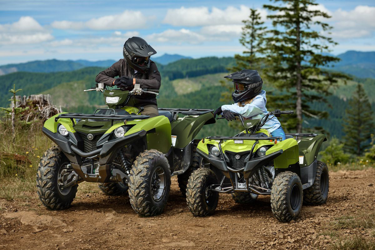 New 2027 Yamaha Grizzly 110 | ATVs in Albuquerque NM | Armor Grey